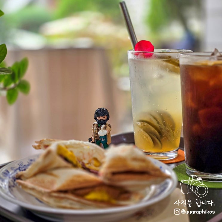  [경기도 부천시 역곡동] 역곡역 북부 디저트 맛집, 카페 - 모퉁이돌마을카페