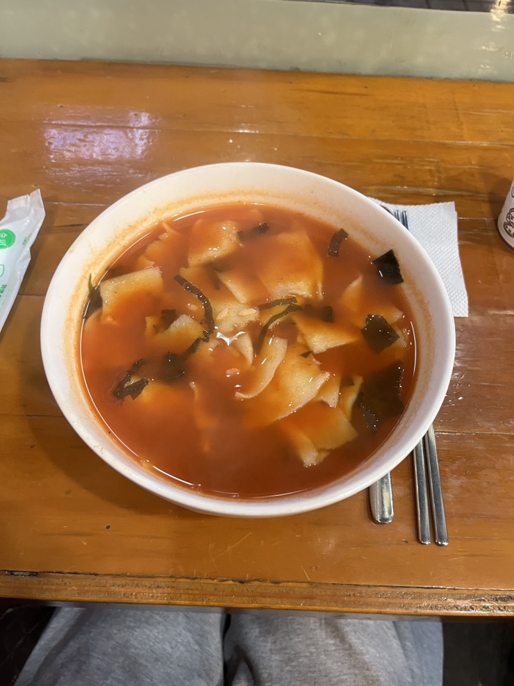  40년 전통 영등포 수제비 맛집 뽕씨네 얼큰수제비 방문 후기