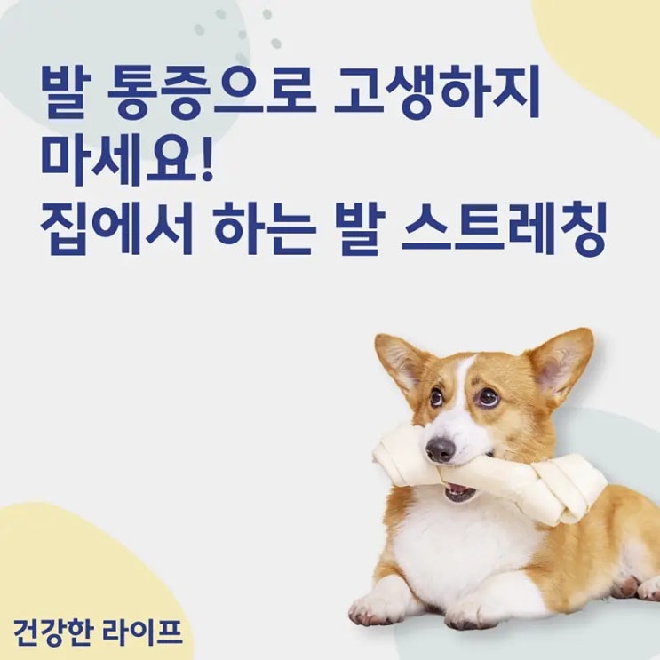  발 통증으로 고생하지 마세요! 집에서 하는 발 스트레칭