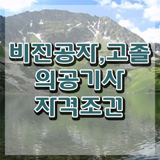 의공기사 자격요건 온라인으로 간단하게 성공한 후기