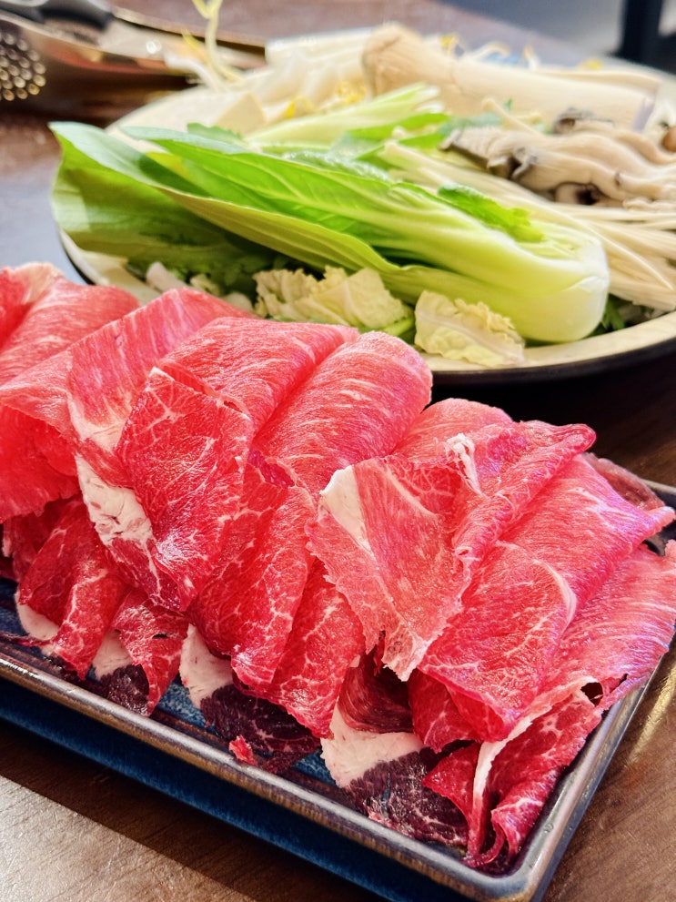  상암 샤브샤브 맛집 옥소반 솔직 후기 및 주차 정보