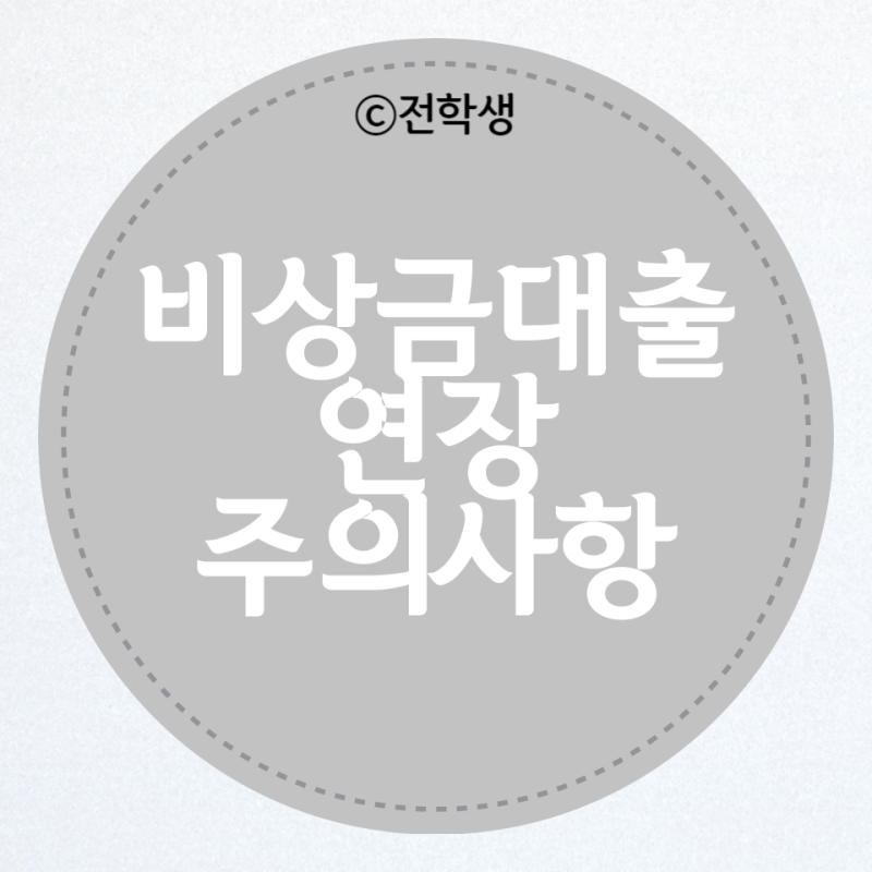 토스 비상금대출 연장 가능 횟수와 주의사항