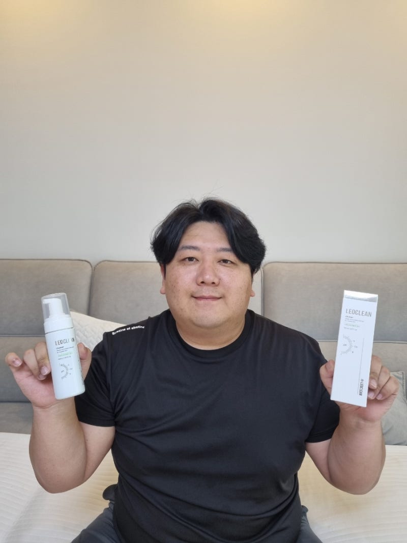 남자 사타구니 가려움에 효과적인 레오클린 남성 청결제 사용 후기