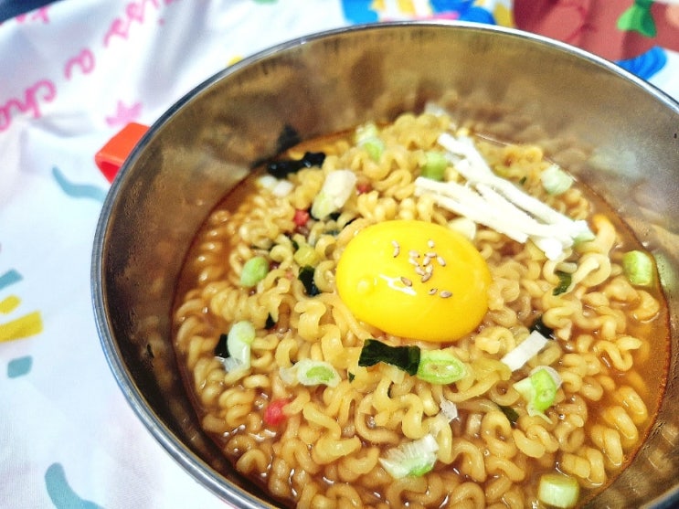  진미채라면 끓이는법 레시피 오징어채라면 해물라면 끓이는 방법