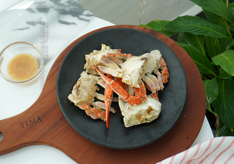 냉동꽃게 찌는법 시간 손질방법 꽃게삶는법 찜요리 딱 이대로!
