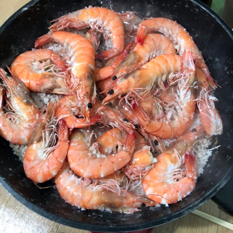  당진 대하구이 맛집 청록수산 새우 포장 재방문