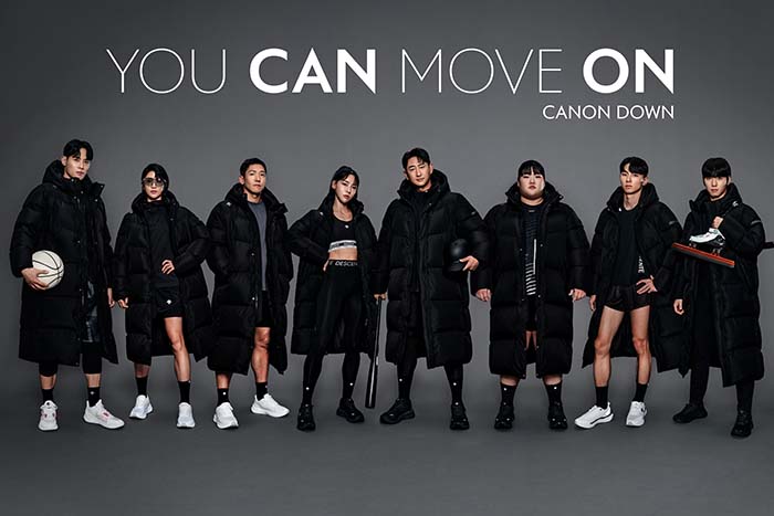 피플게이트 : 데상트, 캐논(CANON) 다운 ’YOU CAN MOVE ON’ 캠페인 공개