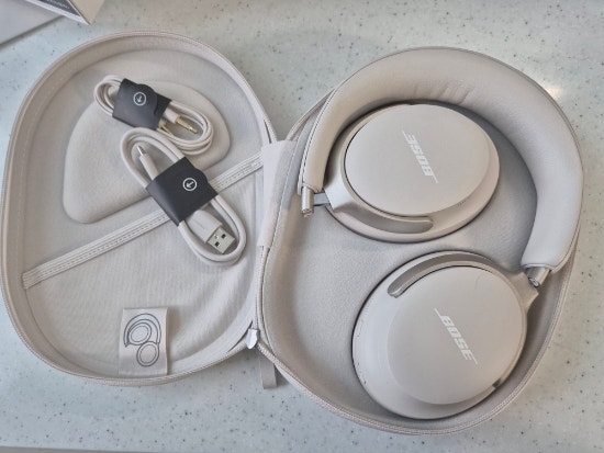 보스 qc 울트라 블루투스 헤드폰-화이트 스모크(소니 wf1000xm5 비교)