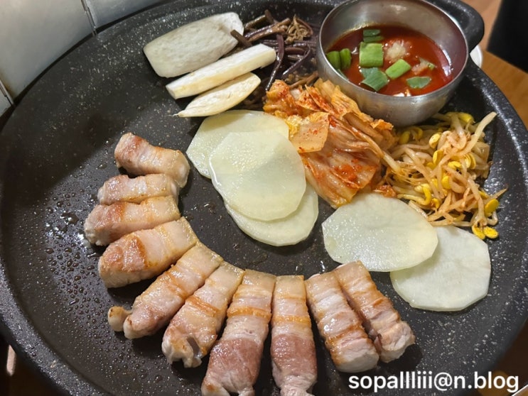  [서면/전포 맛집] 두루미 | 주말 오픈런 후기 | 제주 오겹살, 구워먹는김밥, 꽃게방아된장찌개 | 내돈내산