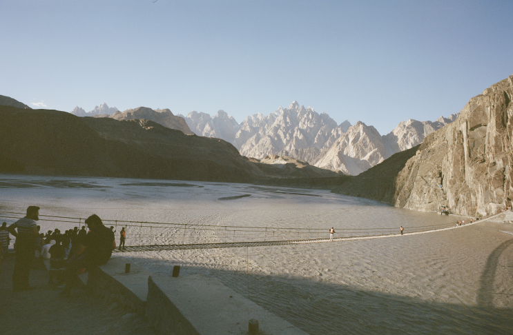  파키스탄여행(Pakistan Travel) 파수(Passu) 후사이니(Hussaini) 마을 출렁다리건너기