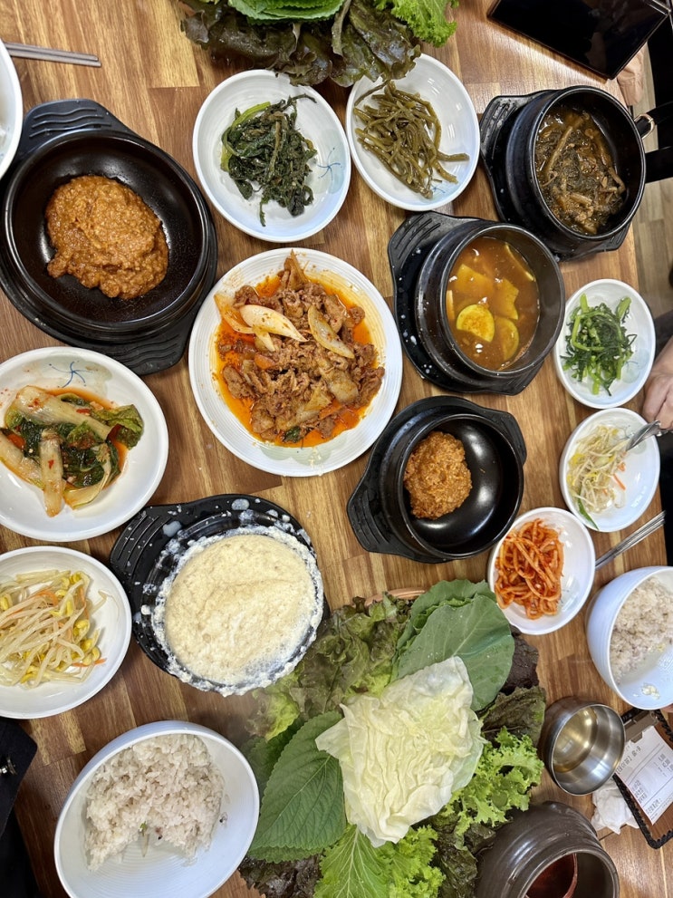  포천 고모리 광릉수목원 내돈내산 맛집 추천 홍가네 우렁쌈밥 솔직후기
