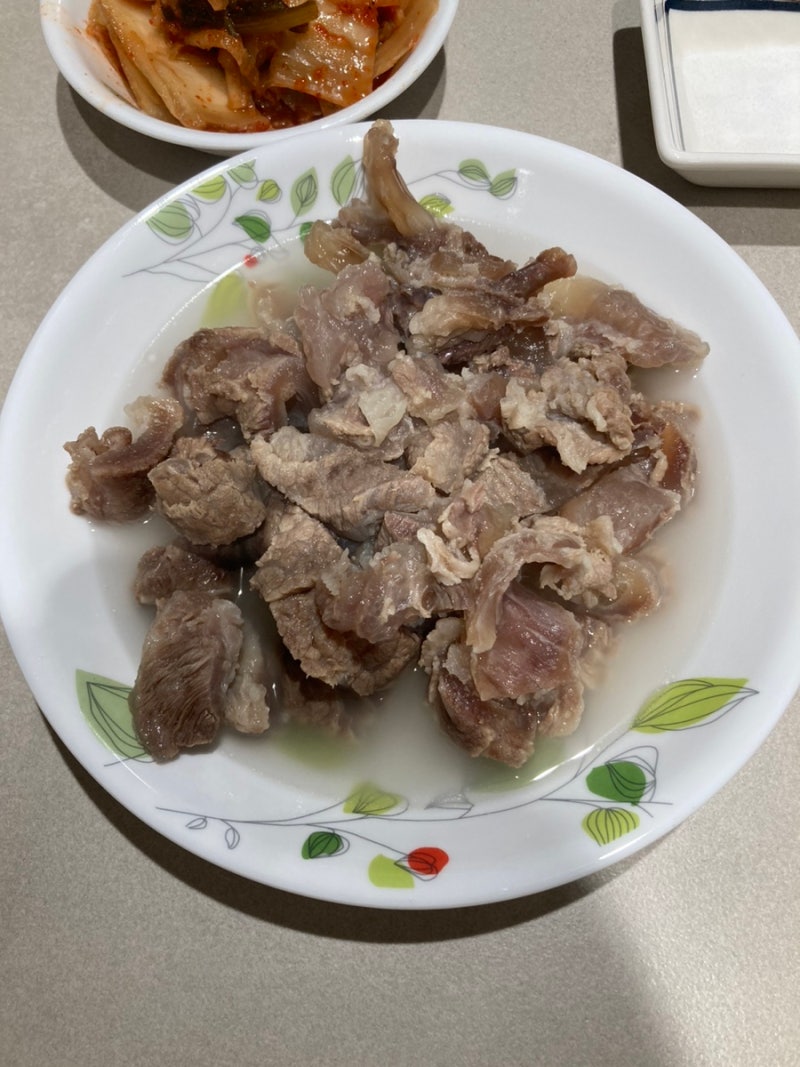 도가니탕 만들기 도가니수육 레시피
