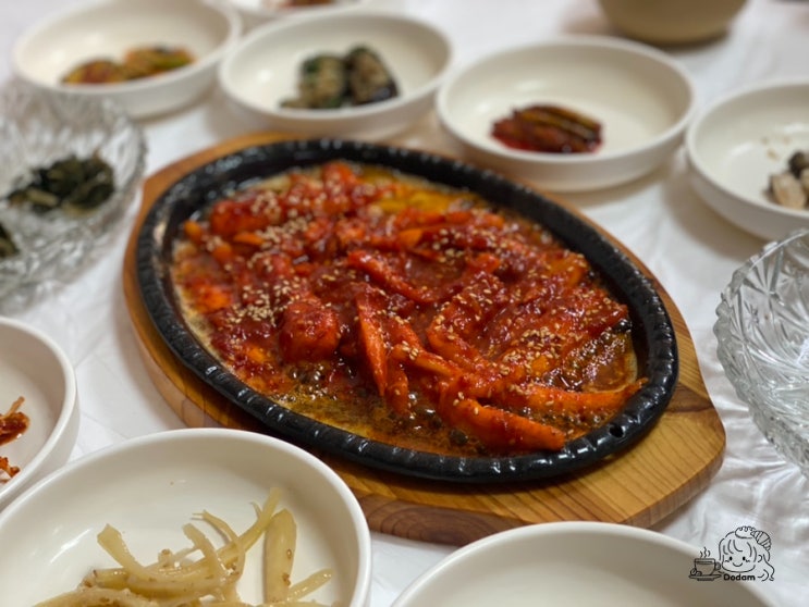 속리산 산채정식 현지인맛집ㅣ더덕구이정식 동아리식당