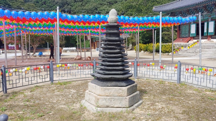  [문화유산] (보물) 김제 금산사 육각 다층석탑