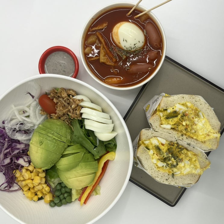  범계역 맛집 라온샐러드&포케 오늘은 좀 건강하게 먹자! (+ 주차)