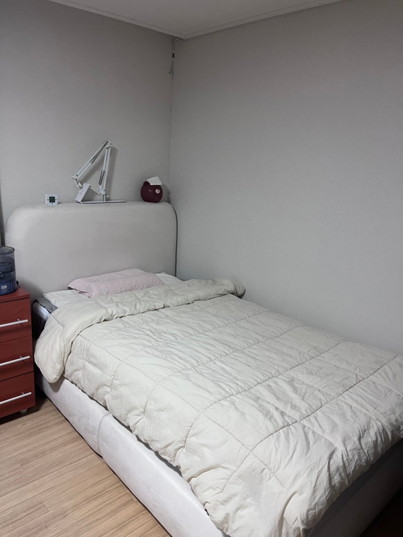 먼데이하우스 CLOUD 아쿠아텍스 침대 프레임, 메모리폼 매트리스 구매 후기