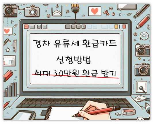  경차 유류세 환급카드 신청 방법 및 혜택 (연 최대 30만원 환급)