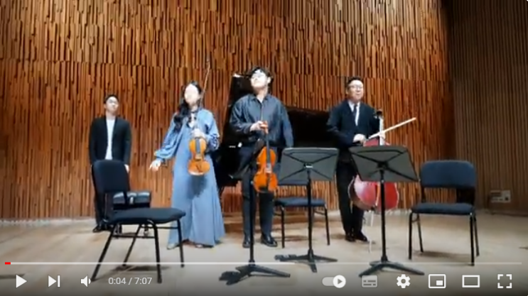 Oblivion(A.Piazzolla)-비원뮤직홀 챔버 앙상블 시리즈 1 콰르텟 Encore Oblivion(A.Piazzolla)-비원뮤직홀 챔버 앙상블 시리즈 1 콰르텟 Encore