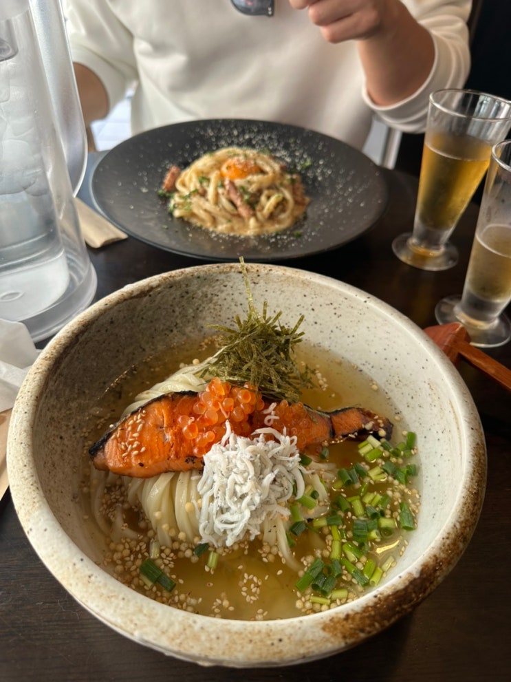  [도쿄 가와고에 맛집 추천] Kuraudo 쿠라우도 / 연어구이 냉우동, 까르보나라 우동 , 코에도coedo 맥주 내돈내산 솔직후기 / 도쿄 근교 여행 코스 추천