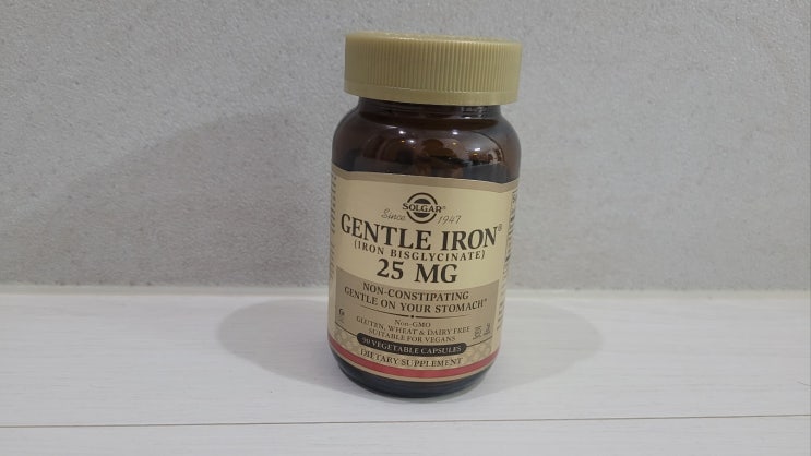  솔가젠틀 철분 25MG