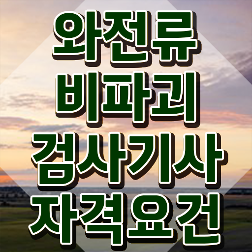  와전류비파괴검사기사 자격요건 인강으로 단기간에 완료한 후기