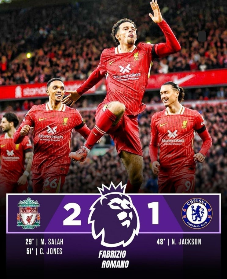 24/25 EPL 8R <b>리버풀</b> VS <b>첼시</b>