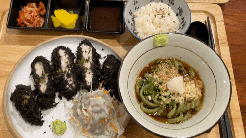  제주 탑동 도민 맛집 현무암돈까스 제가제면우동 한라미담우동