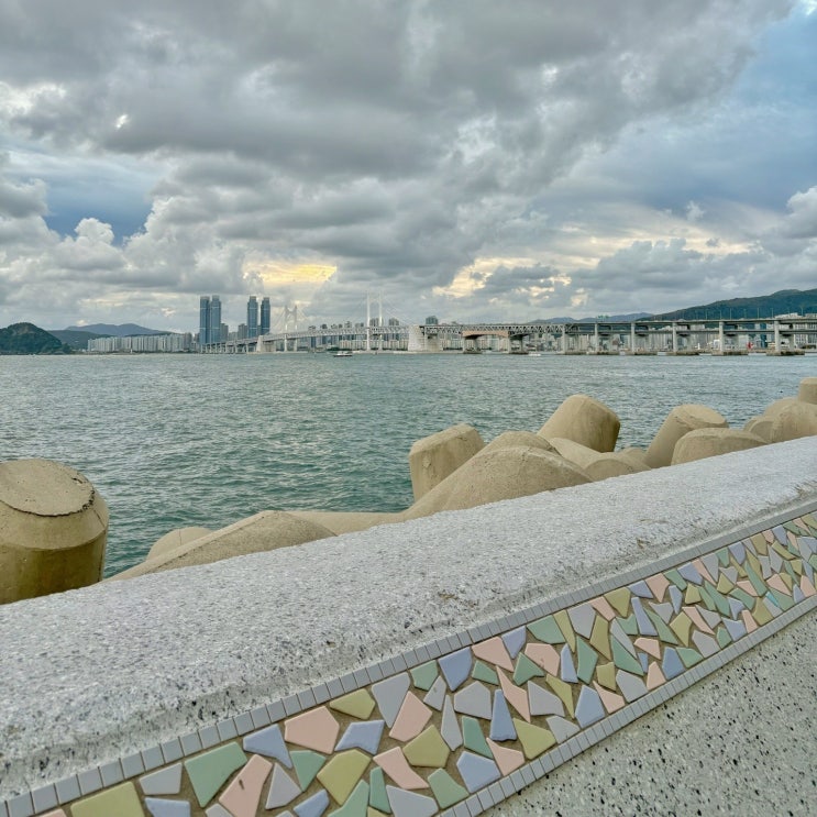  부산여행 해안도로 드라이브 가볼만한곳 해운대 광안대교뷰 영화의거리 산책로