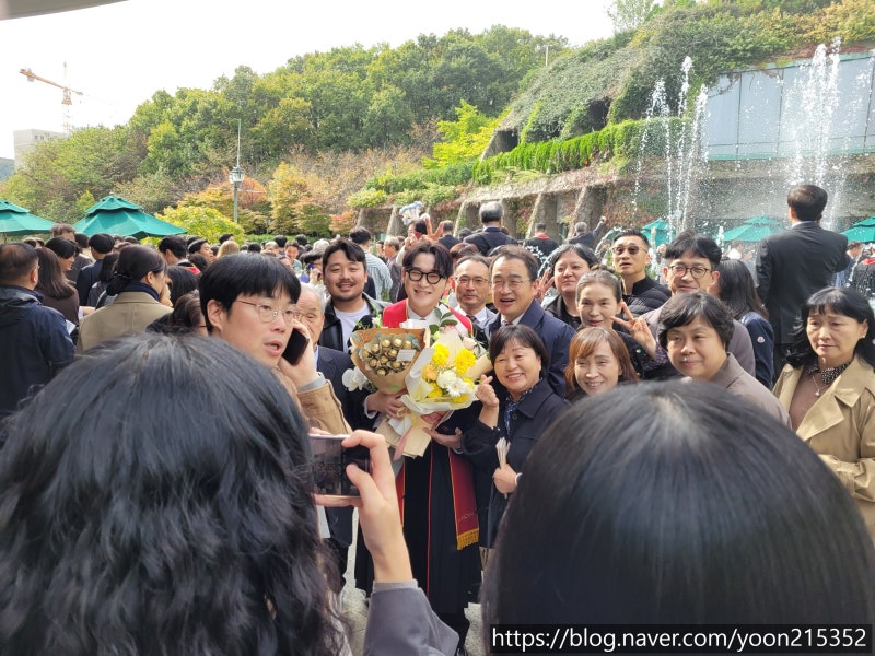 김성경 전도사 목사 안수식에 갔다 왔습니다