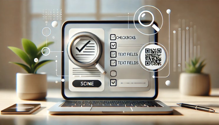  네이버 폼 설문조사 만들기, 제출 확인, QR 코드