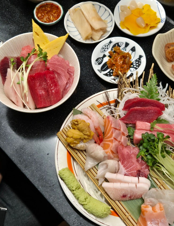  [광명사거리] 숙성회 맛집 '마구로상' | 모듬 사시미 & 카이센동