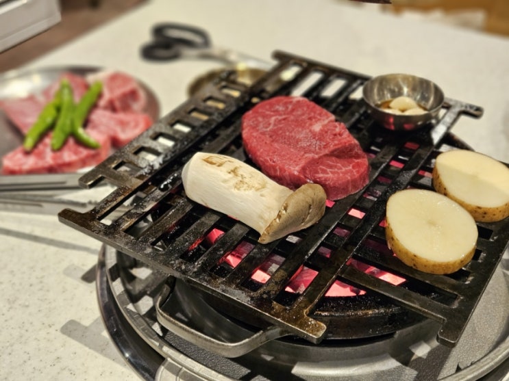  강남 한우 맛집 청담백송 콜키지프리 청담동 소고기 고기집