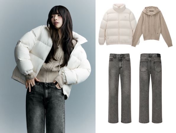  게스(GUESS) 24 WINTER 수지 푸퍼&스웨터 신상 화보 공개 겨울 숏패딩, 캐시미어 니트, 페더라이트 추천