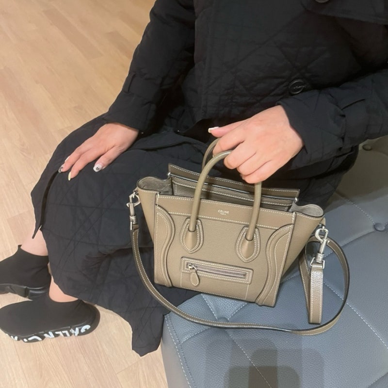 셀린느 러기지백 나노사이즈 수리컬러 데일리백 추천