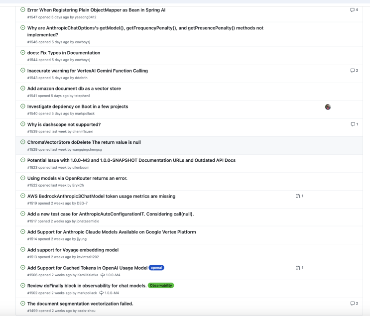  AWS Opensearch, Spring AI 오픈소스 기여 회고 - (1) 오픈소스 입문 계기