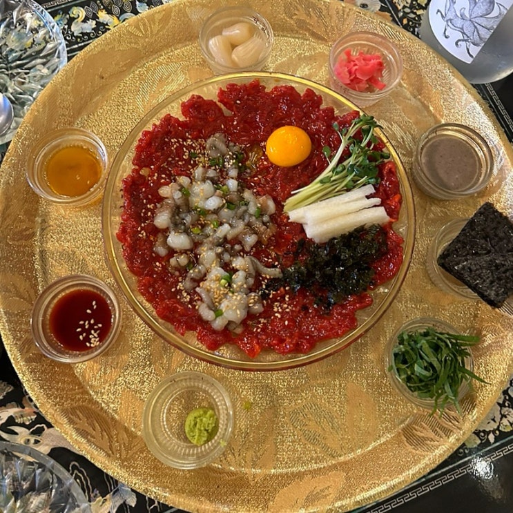  [평택맛집]육회와 낙지를 한번에 평택역 맛집 :육값어치