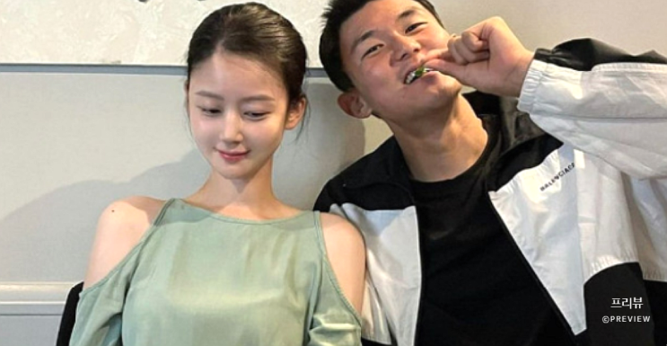 <b>축구선수</b> <b>김민재</b> 미모의 <b>아내</b>와 이혼 안지민 인스타 재조명... 