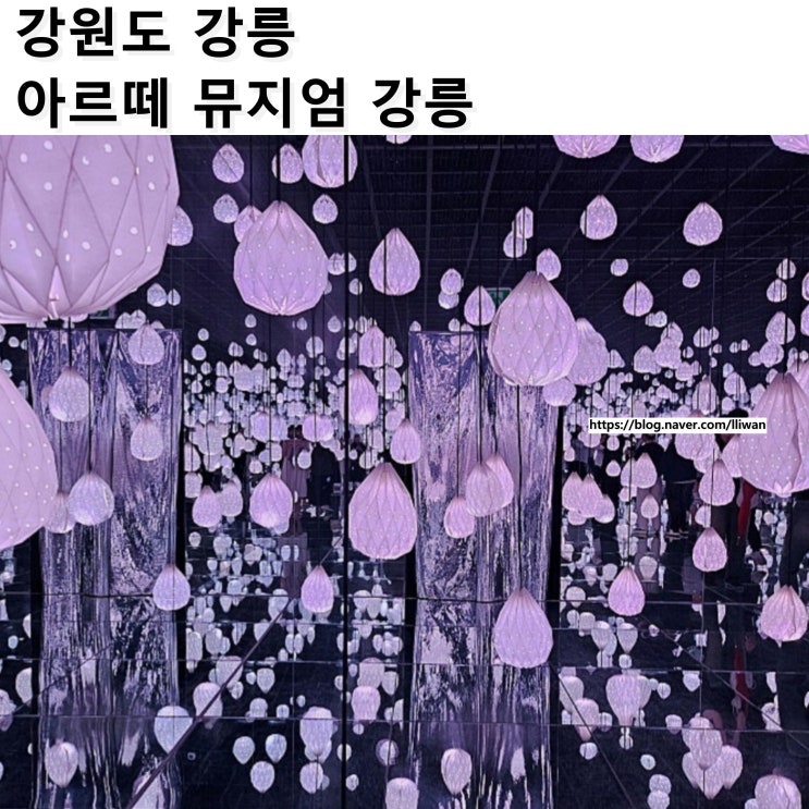  [강원도/강릉] 강릉 비 오는 날 가기 좋은 실내 여행지, 아르떼 뮤지엄 강릉