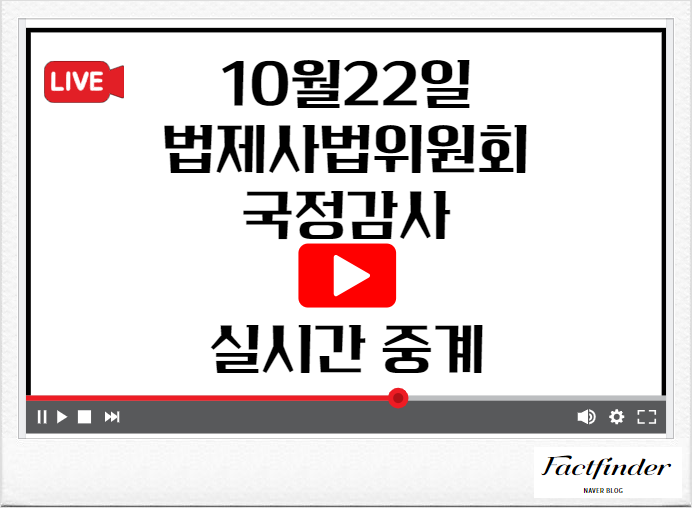 씨 대검찰청 국정감사 출석 생중계 : 김건희 <b>여사 동행명령장</b> 발부