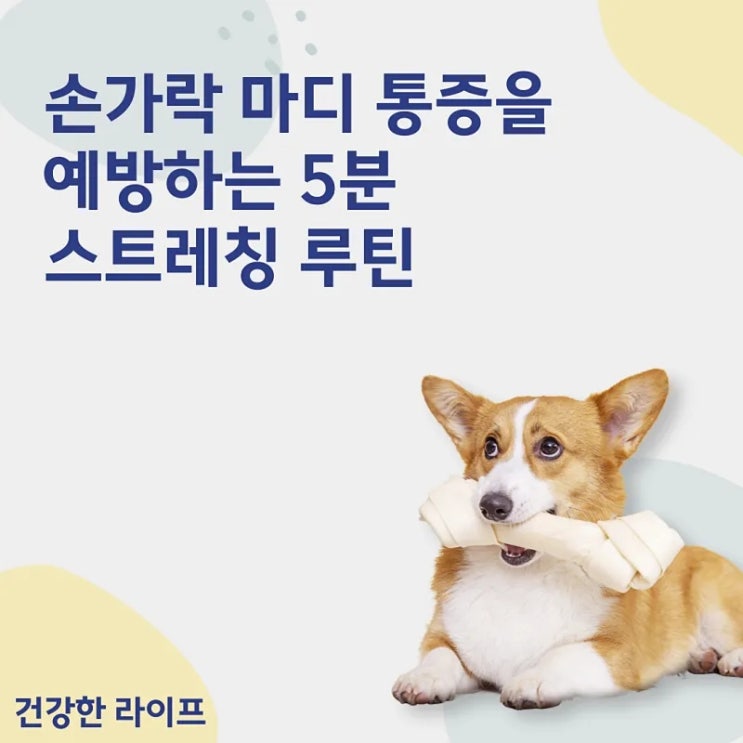  손가락 마디 통증을 예방하는 5분 스트레칭 루틴
