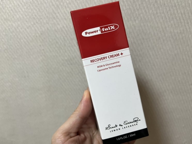  파스효과로 확실한 편안함! 파워풀엑스 리커버리크림 플러스와 온열파스로 시원하게