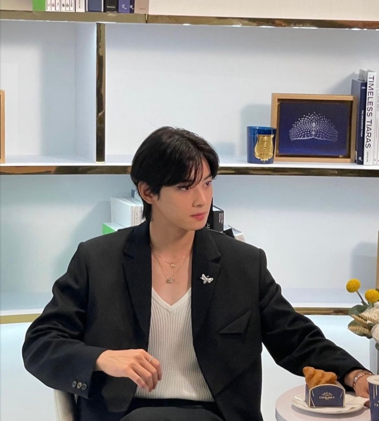  고읍 미용실에서 만나는 자연스러움과 트렌디함을 동시에 주는 세미 리프컷_차은우 헤어