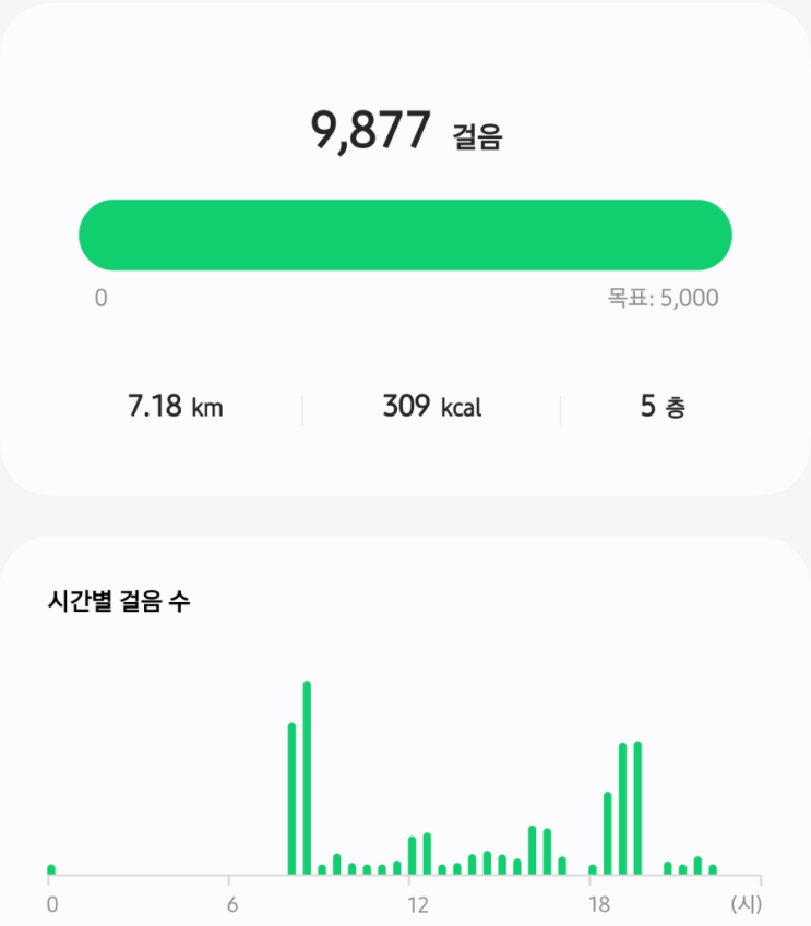  꾸준히 운동하기! 5일차