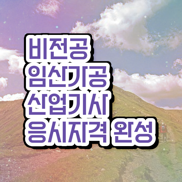  임산가공산업기사 준비물 임산가공산업기사 시험응시자격 독학으로 편하게 끝낸 팁