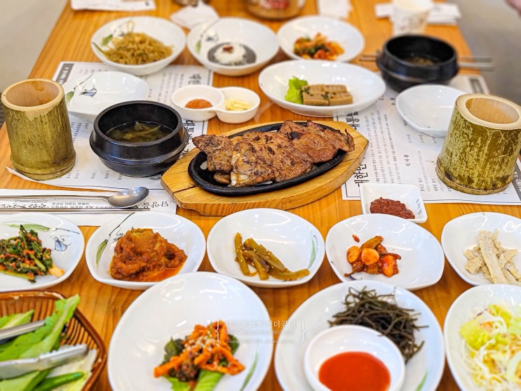  담양 한정식 맛집 한상근대통밥집 대통밥정식 추천