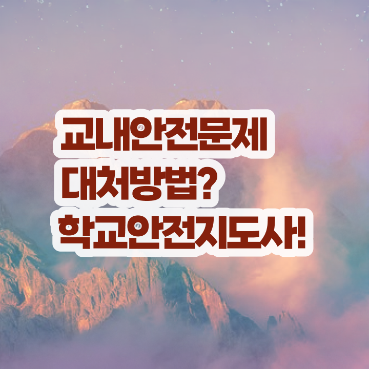  학교안전지도사전문학원 , 학교안전지도사 자격증 2주 만에 취득했던 후기 , 향후 전망