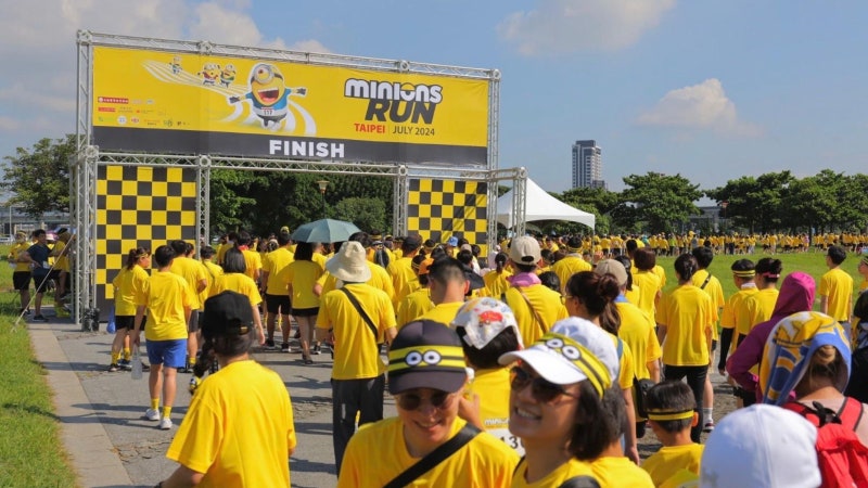 미니언즈런 부산마라톤 5km 달리기 축제 신한카드와 함께 : 네이버 블로그