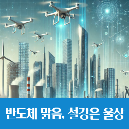  2025년 산업 전망, 반도체 맑고 철강은 우울! 양극화는 심화된다