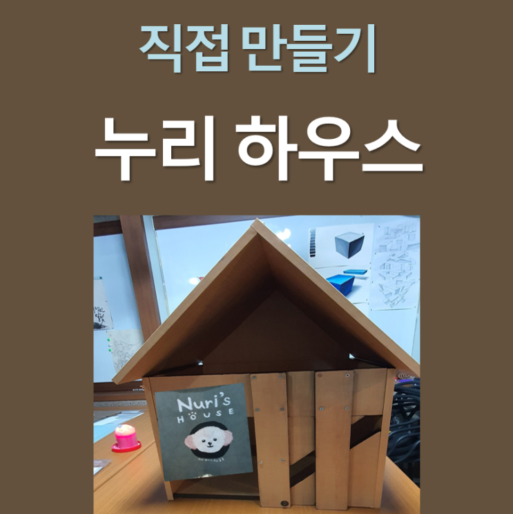  직접 만드는 댕댕이 하우스: 강아지집 만들기