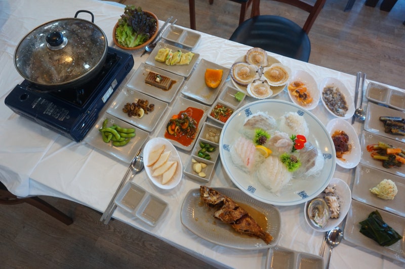 골든베이cc 맛집 라운딩 후 호남횟집 방문